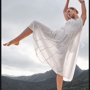 ATHLETA CANOPY PARACHUTE DRESS SIZE S blue color new never used perfect conditio